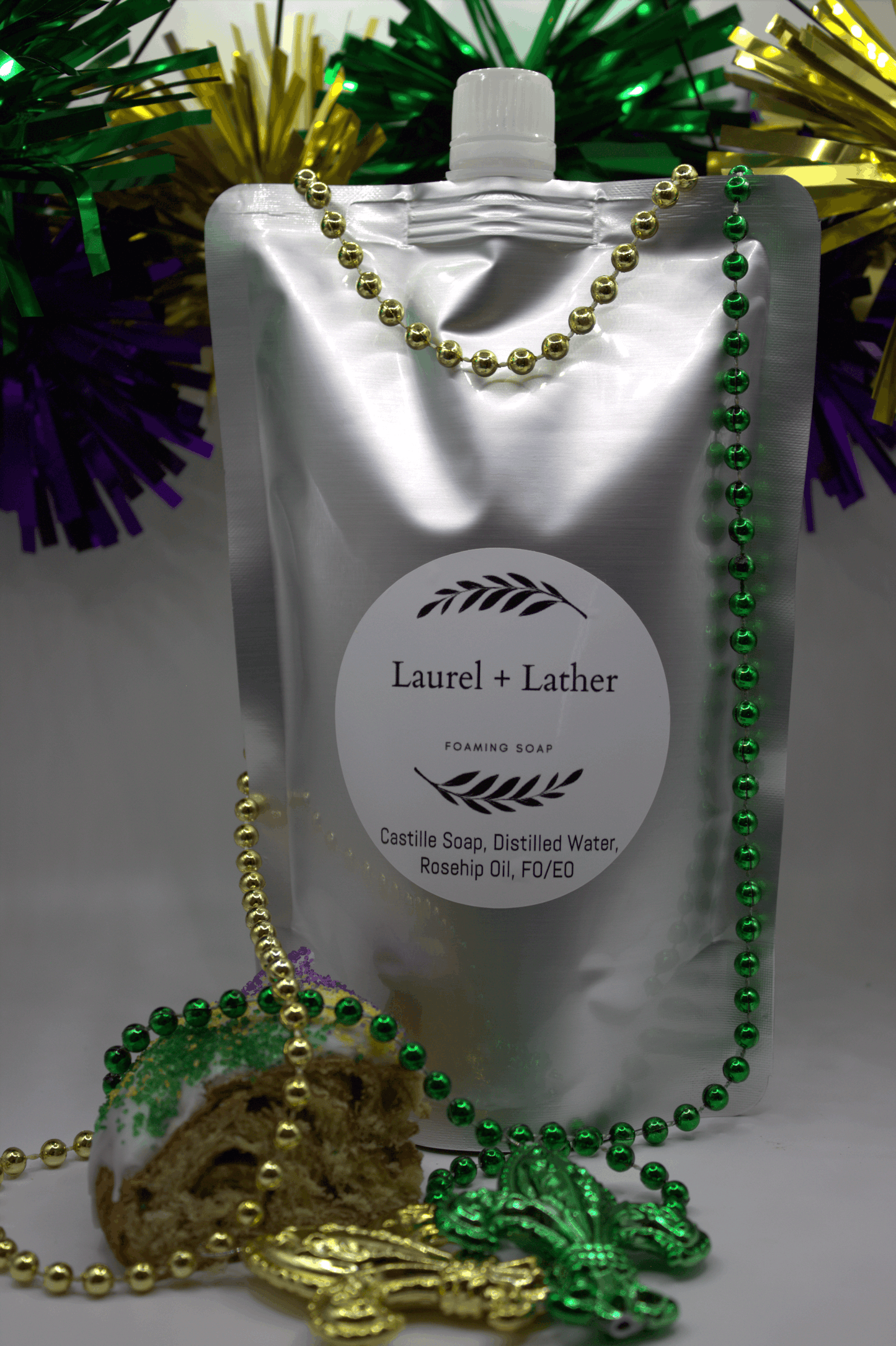 16oz REFILL | Mardi Gras